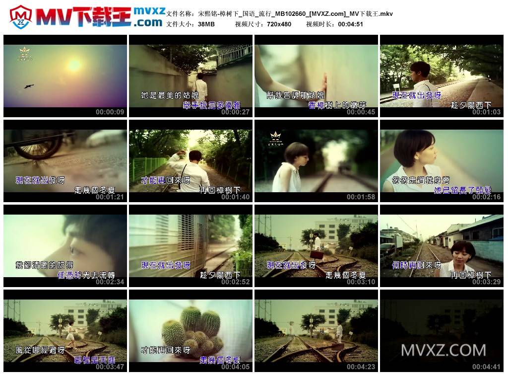 宋熙铭-樟树下_国语_流行_MB102660